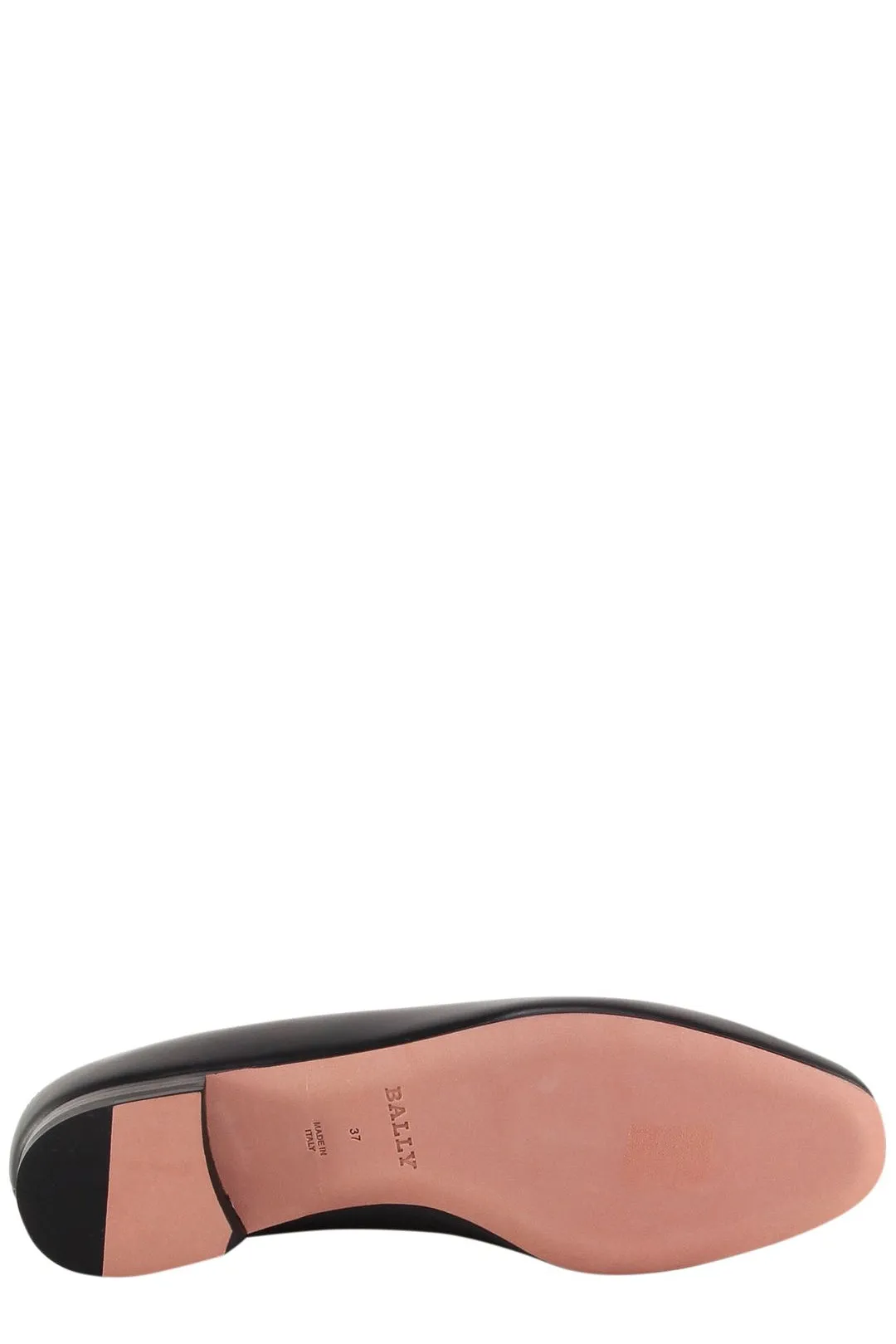 Bally Ellah B Logo Plaque Square Toe Loafers