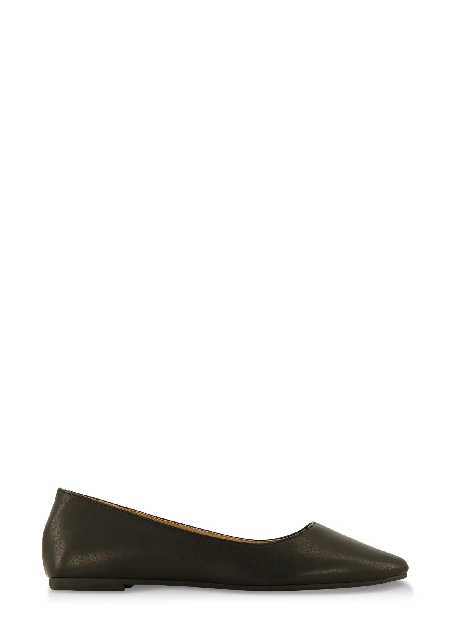 Basic Solid Pointed Toe Flats