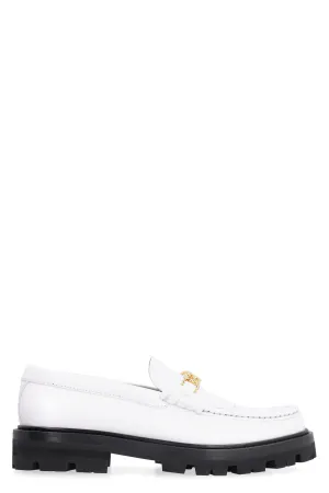 Celine Margaret Chain Detailed Loafers