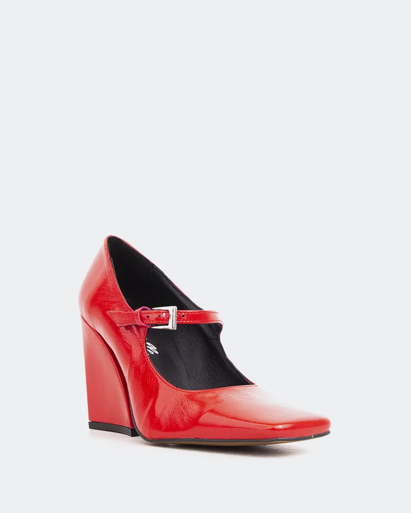 Clichy Red Leather