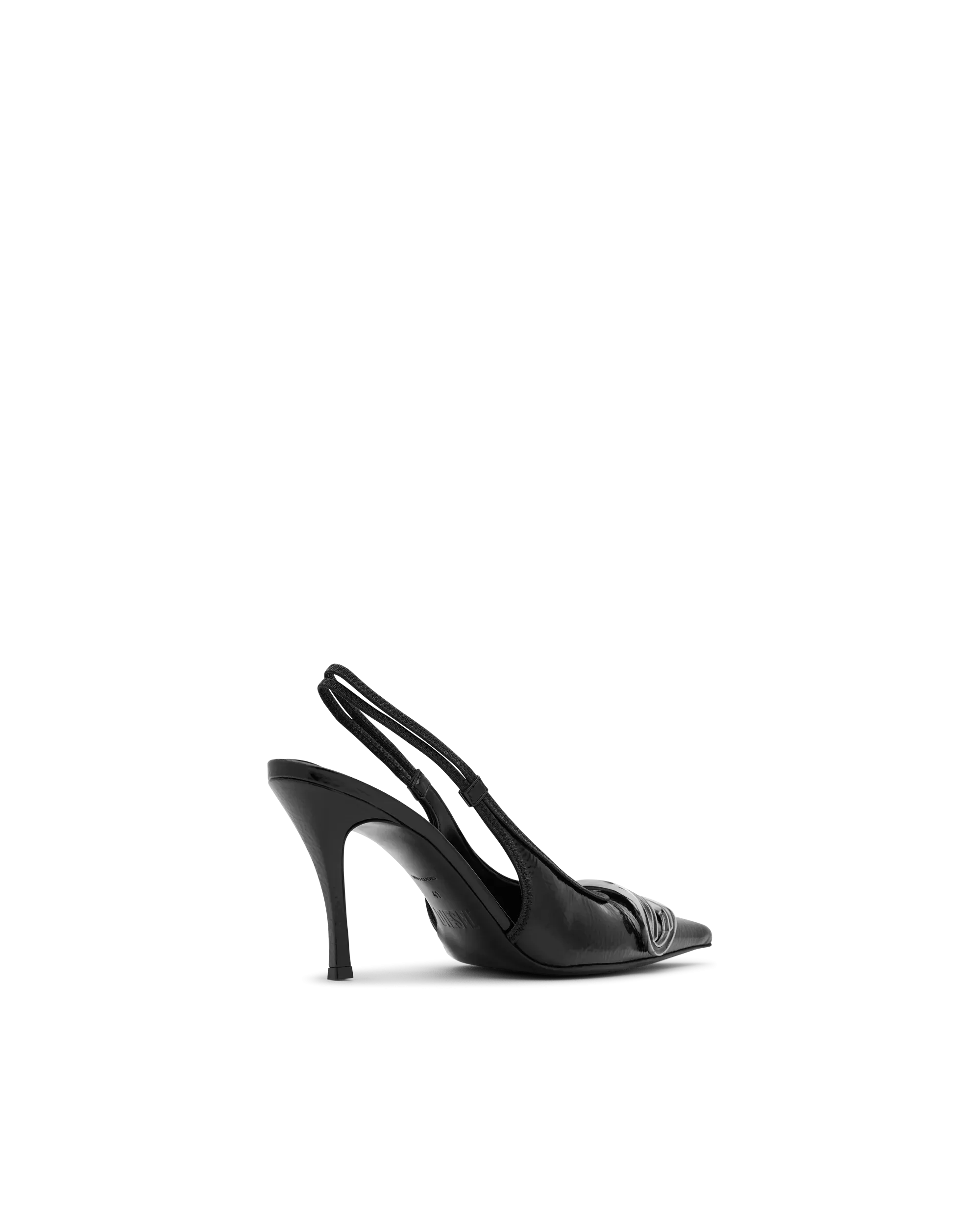 D-Venus Leather Slingback Pumps