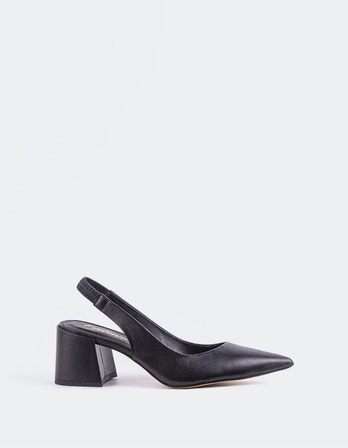 Dalida Black Leather