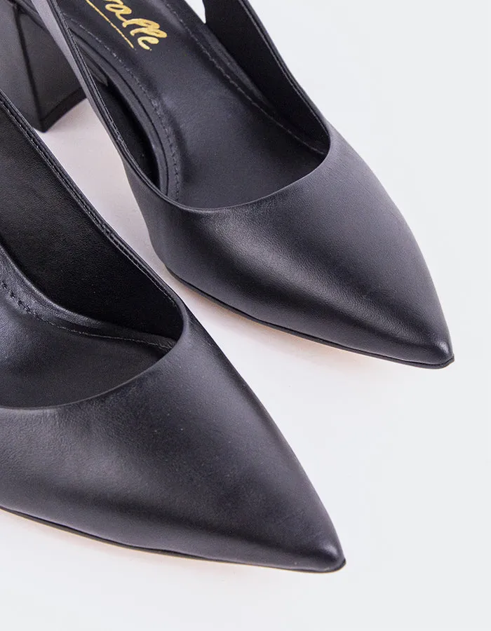 Dalida Black Leather