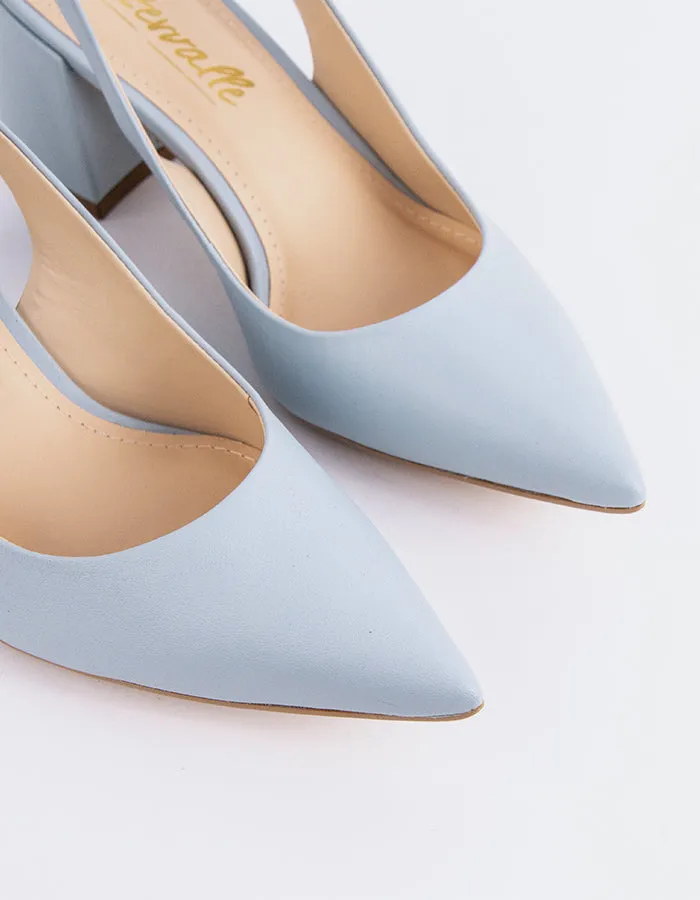 Dalida Blue Leather