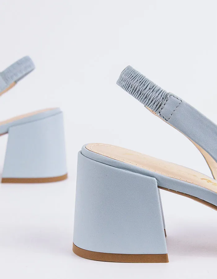 Dalida Blue Leather