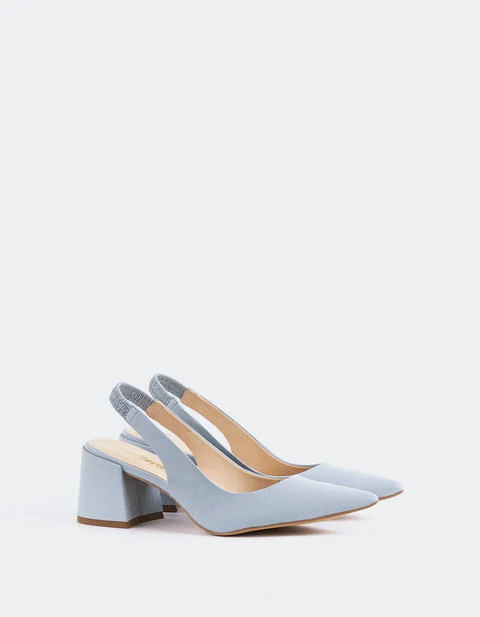 Dalida Blue Leather
