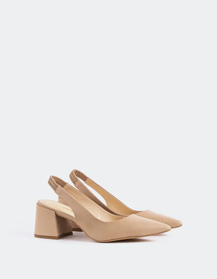 Dalida Nude Leather