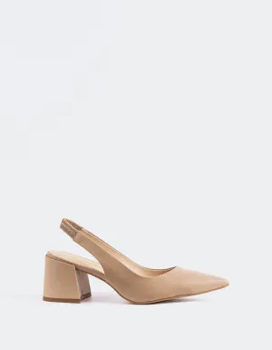Dalida Nude Leather