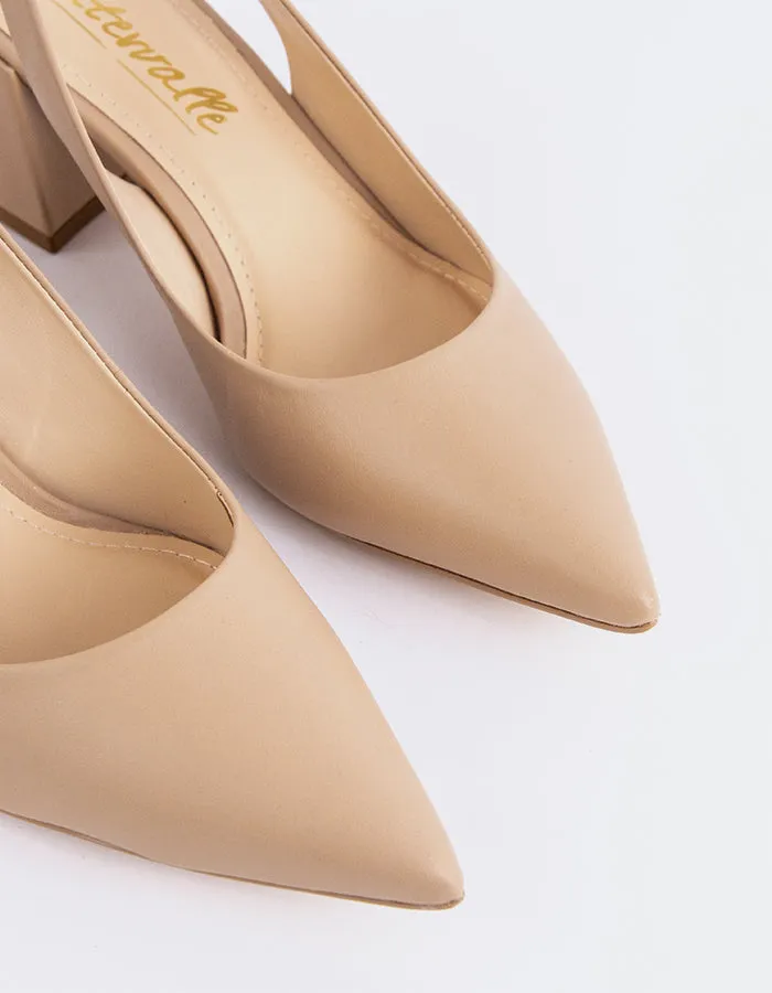 Dalida Nude Leather