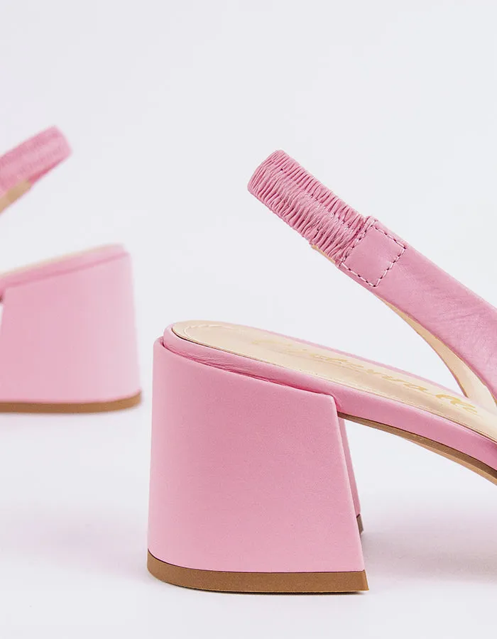 Dalida Pink Leather