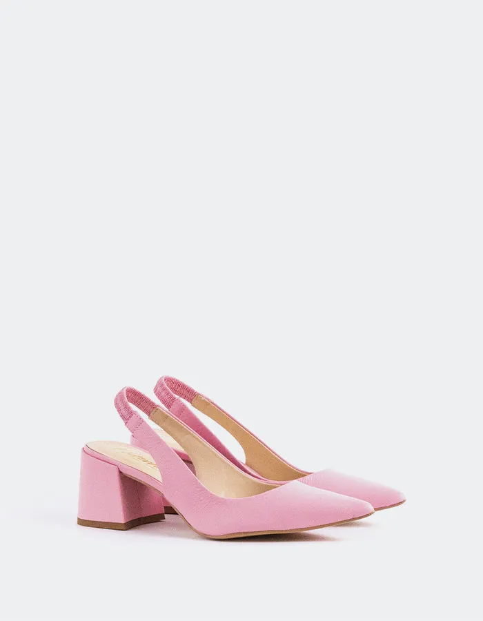 Dalida Pink Leather