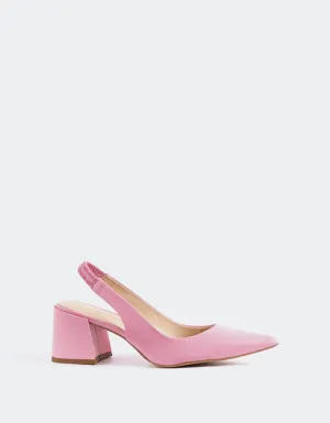 Dalida Pink Leather