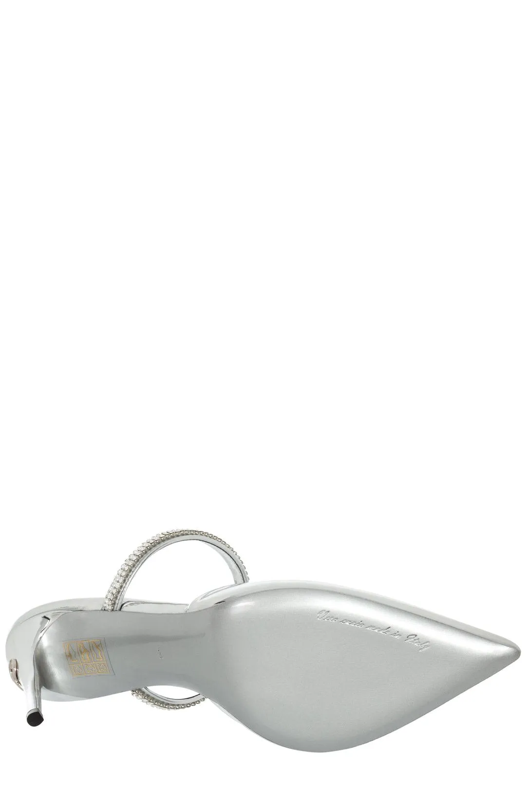 Dolce & Gabbana Embellished Pointed-Toe Mules