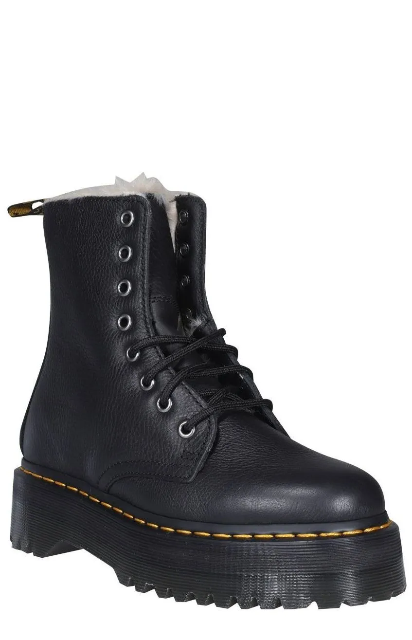 Dr. Martens Jadon Faux-Fur Lined Boots