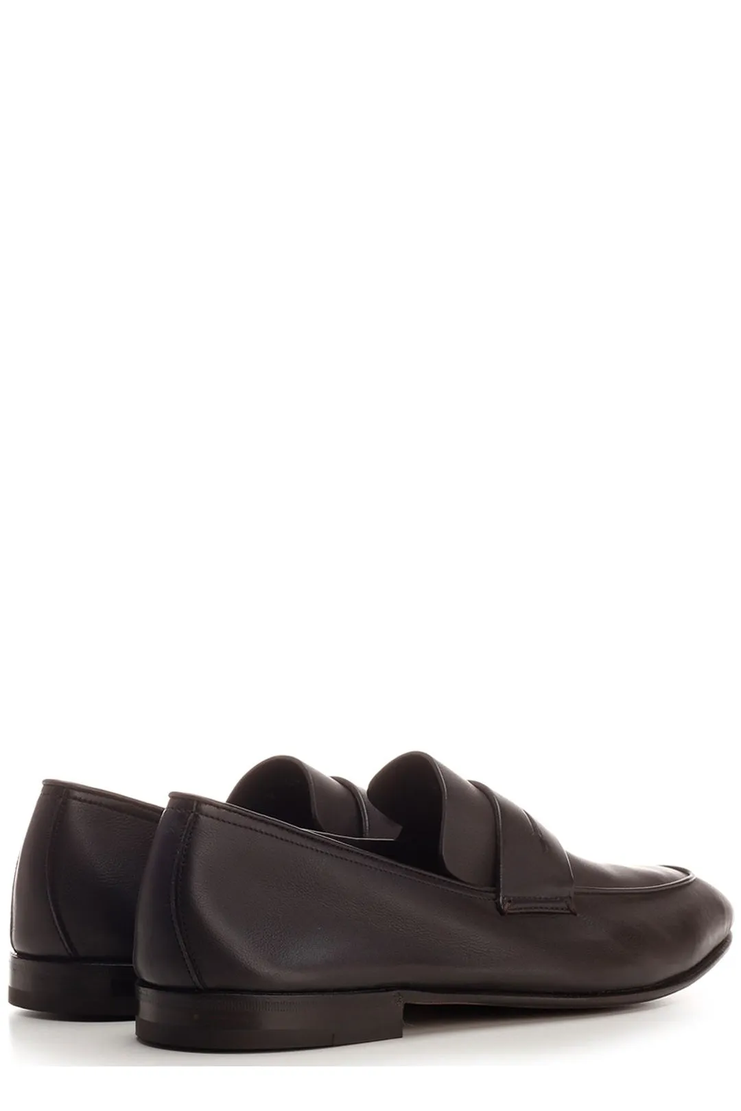 Ermenegildo Zegna Almond Toe Loafers