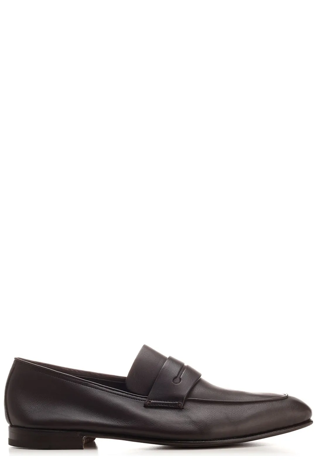 Ermenegildo Zegna Almond Toe Loafers