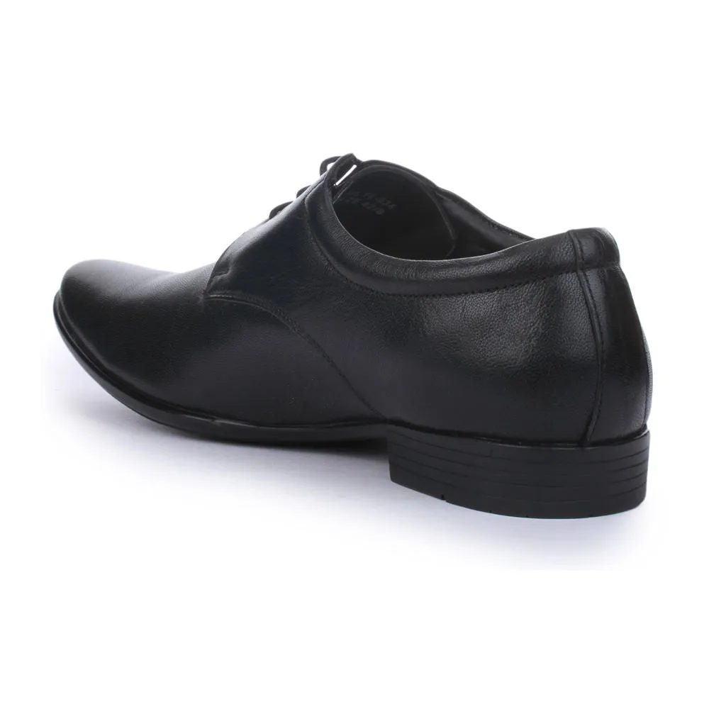 Fortune Black Classic Oxford Shoes For Men FL-034 By Liberty