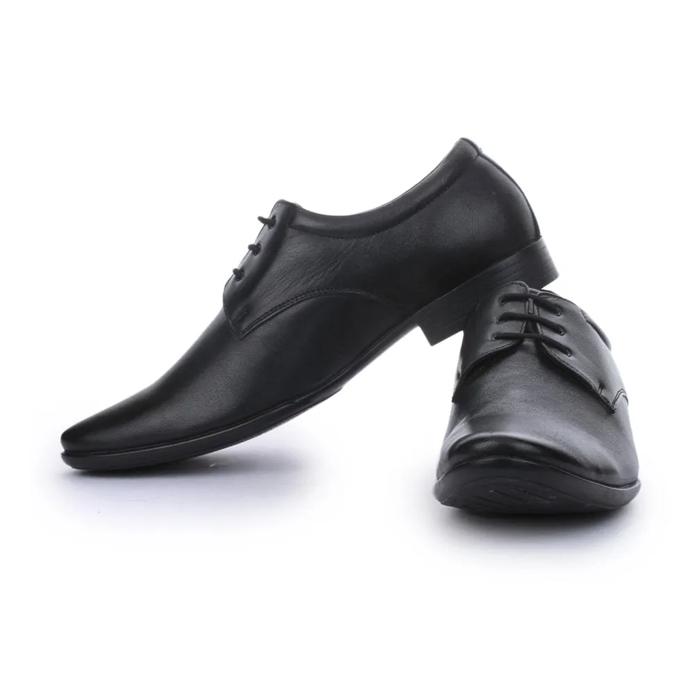 Fortune Black Classic Oxford Shoes For Men FL-034 By Liberty