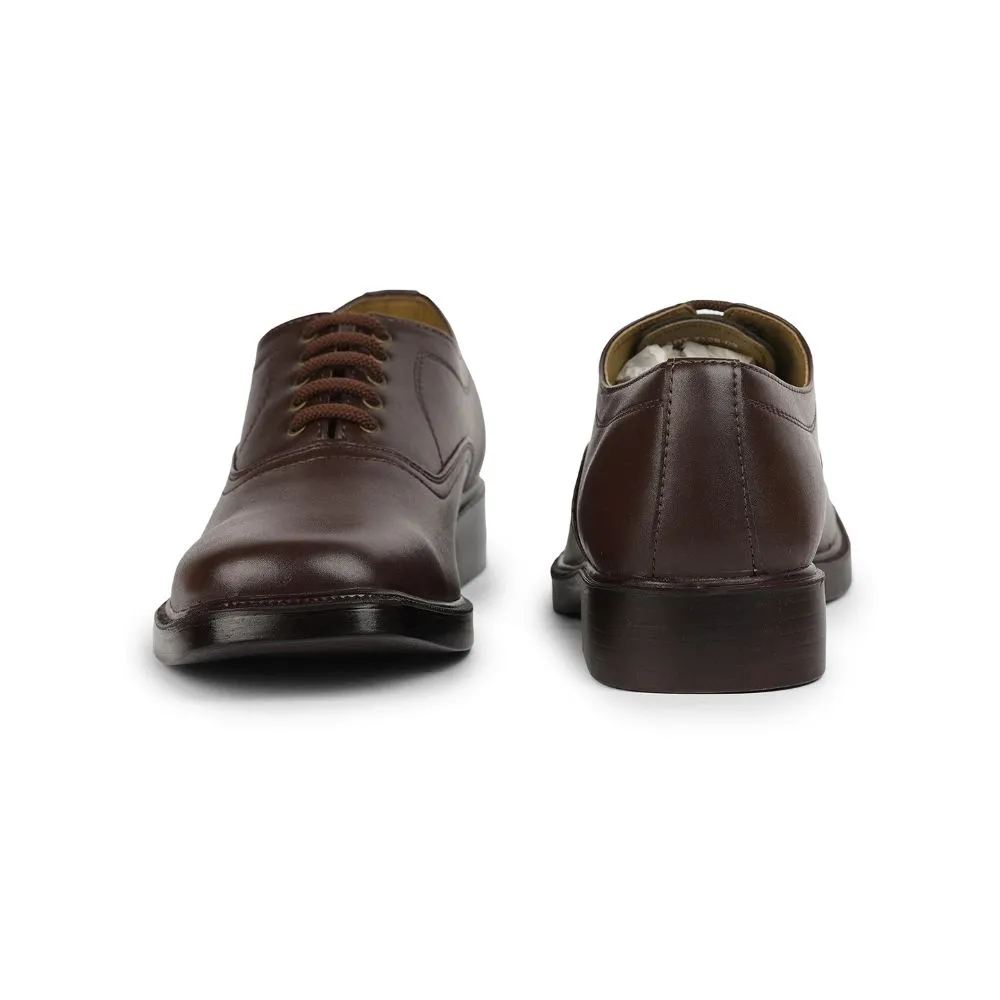 Fortune (Brown) Formal Lace Up Shoes For Men 7139-02 By Liberty