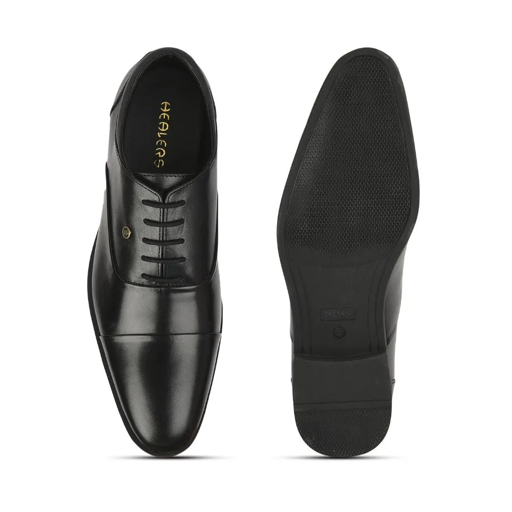 Healers Formal (Black) Lacing Classice Oxford Shoes For Men SSL-199 By Liberty