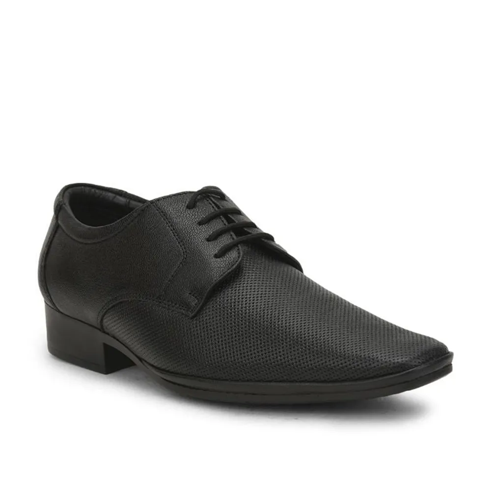 Healers Formal (Black) Lacing Shoes For Men JPL-233 By Liberty