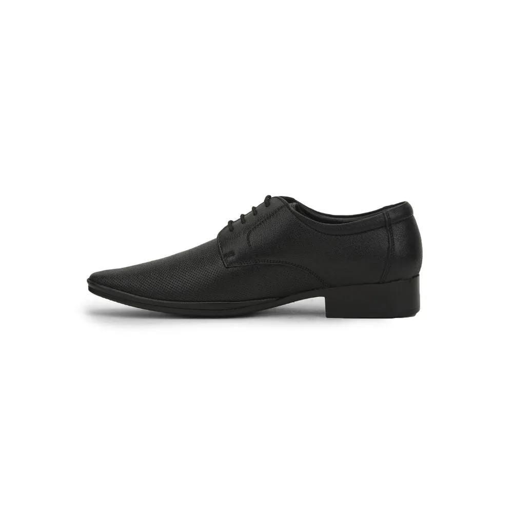 Healers Formal (Black) Lacing Shoes For Men JPL-233 By Liberty