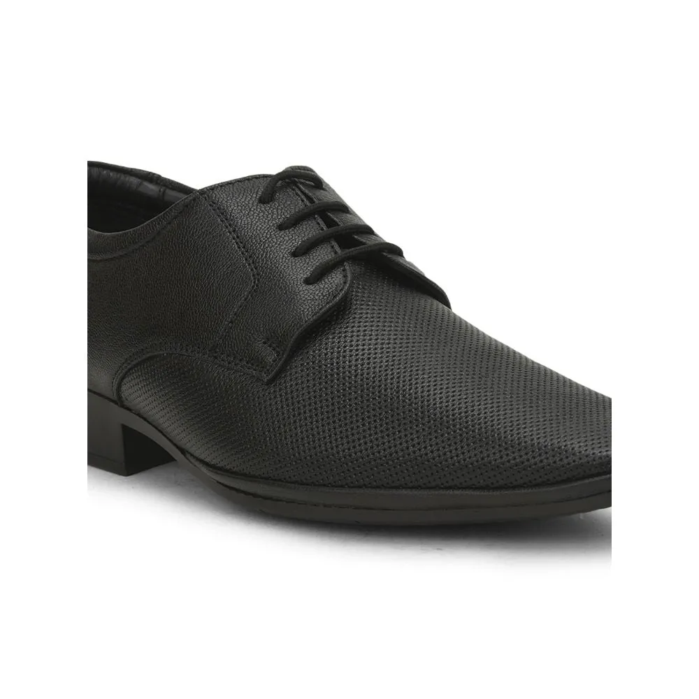 Healers Formal (Black) Lacing Shoes For Men JPL-233 By Liberty