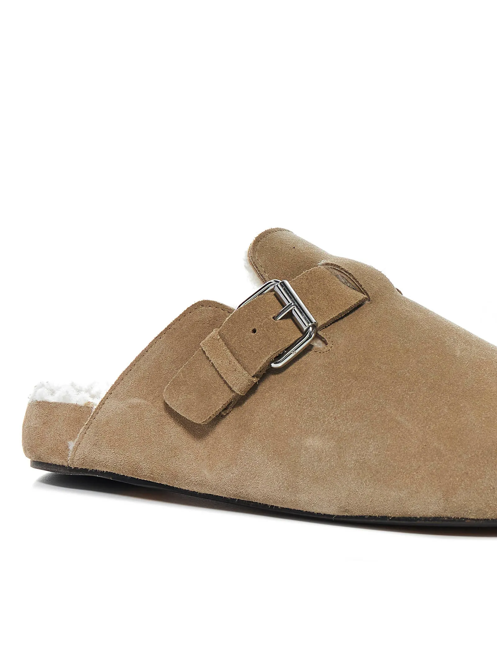 Isabel Marant Buckle Detailed Slip-On Loafers