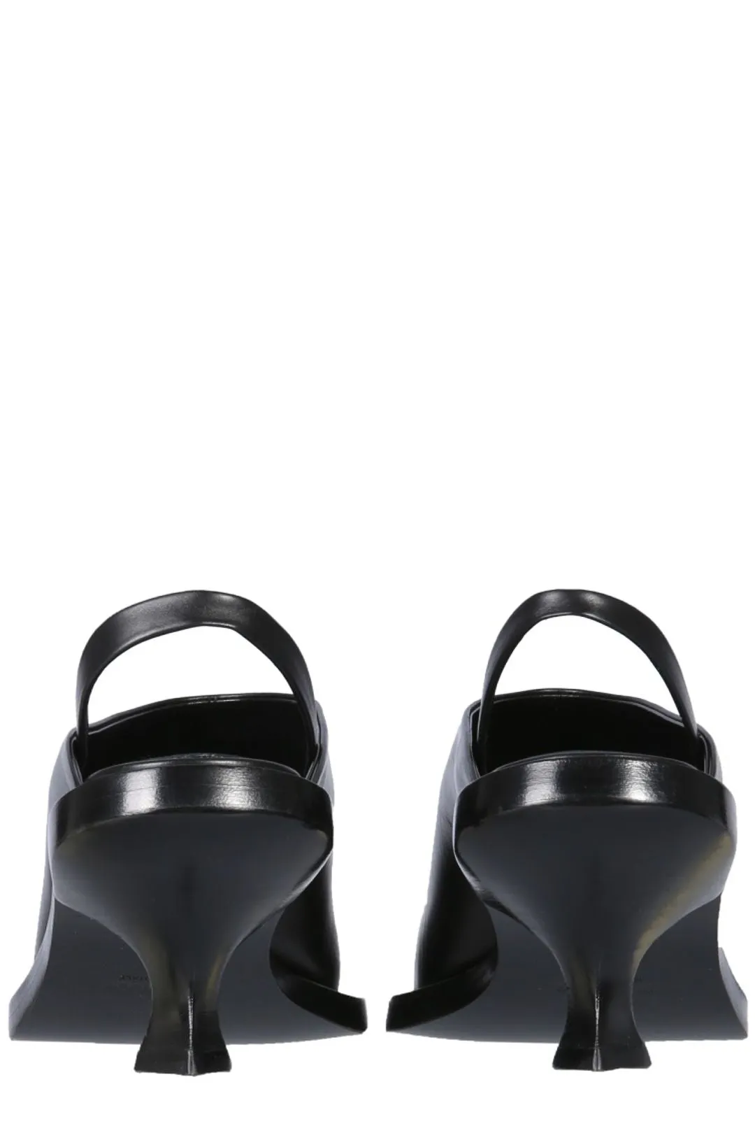 Jill Sander Slingback Pointed-Toe Pumps