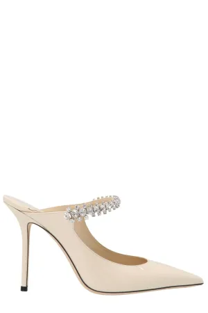 Jimmy Choo Bing 100 Pointed Toe Mules