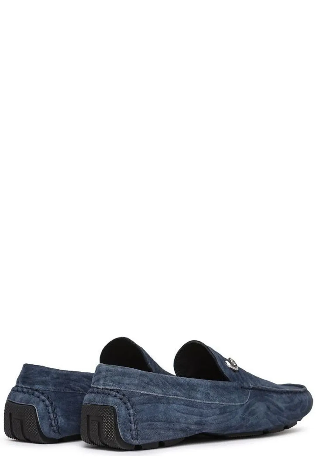 Just Cavalli Tiger Printed Slip-On Loafers