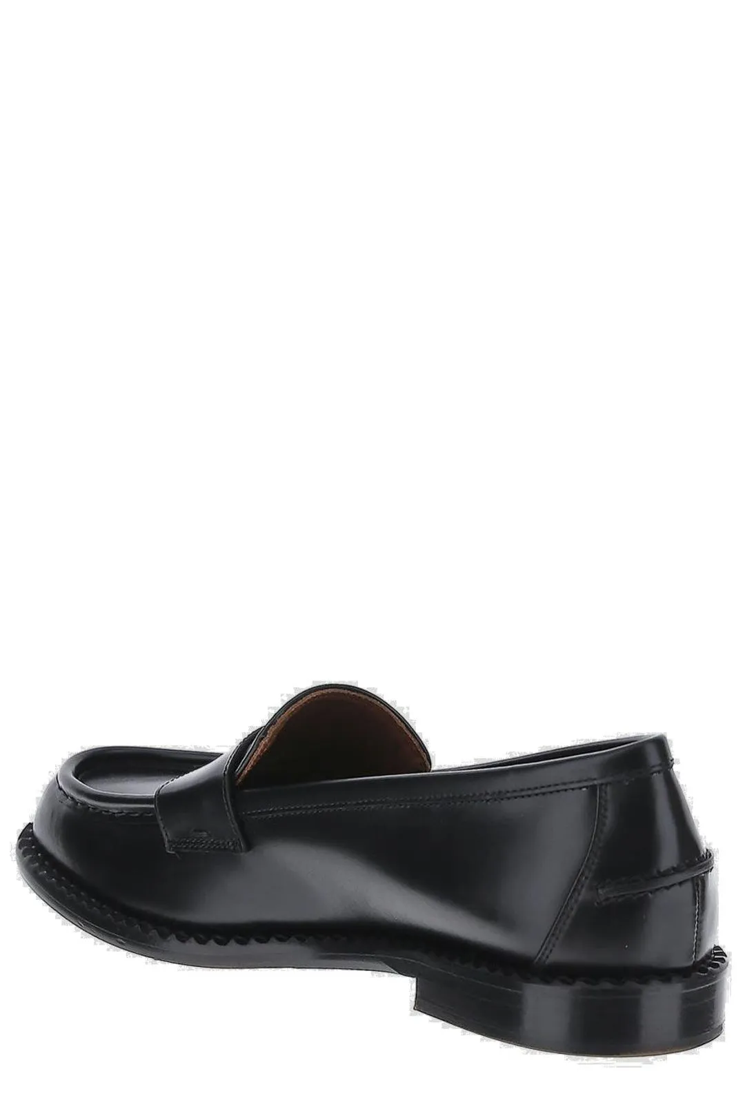 L'Autre Chose Round-Toe Slip-On Loafers