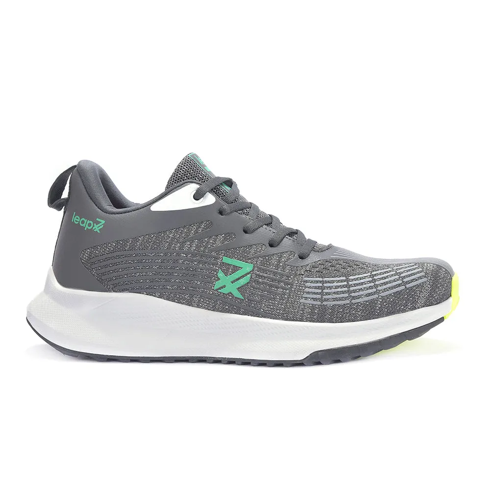 Leap7x By Liberty Men RW-14 Grey Sports Lacing Shoes