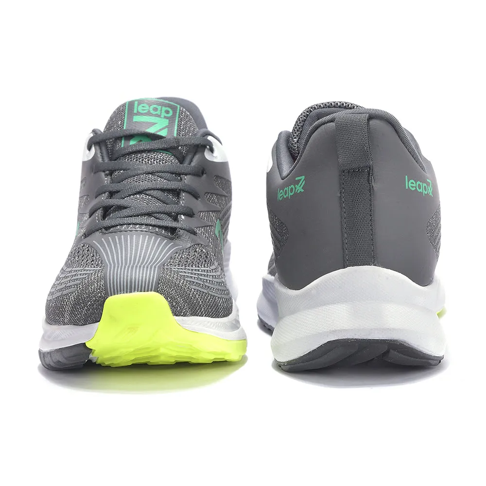Leap7x By Liberty Men RW-14 Grey Sports Lacing Shoes