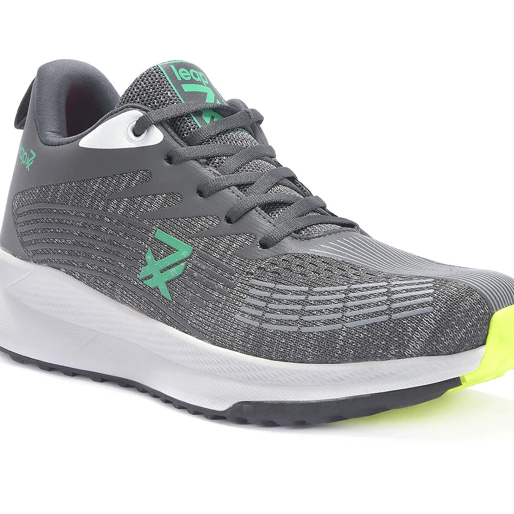 Leap7x By Liberty Men RW-14 Grey Sports Lacing Shoes