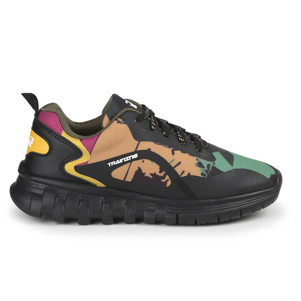 Leap7x Lace Up Black Casual Shoes For Women CLARA By Liberty