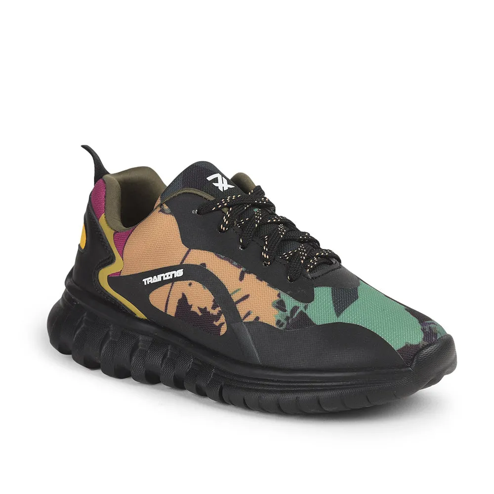 Leap7x Lace Up Black Casual Shoes For Women CLARA By Liberty