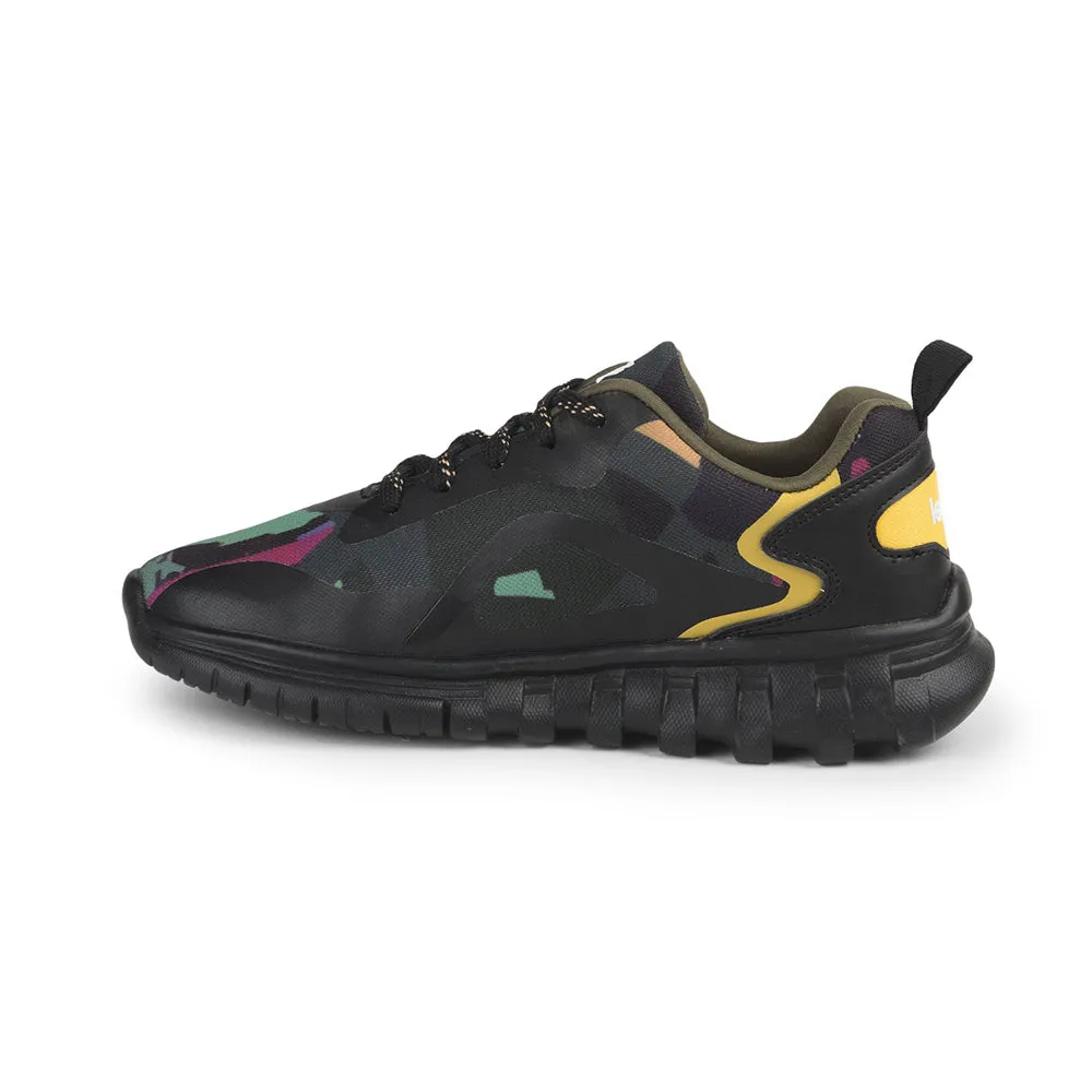 Leap7x Lace Up Black Casual Shoes For Women CLARA By Liberty