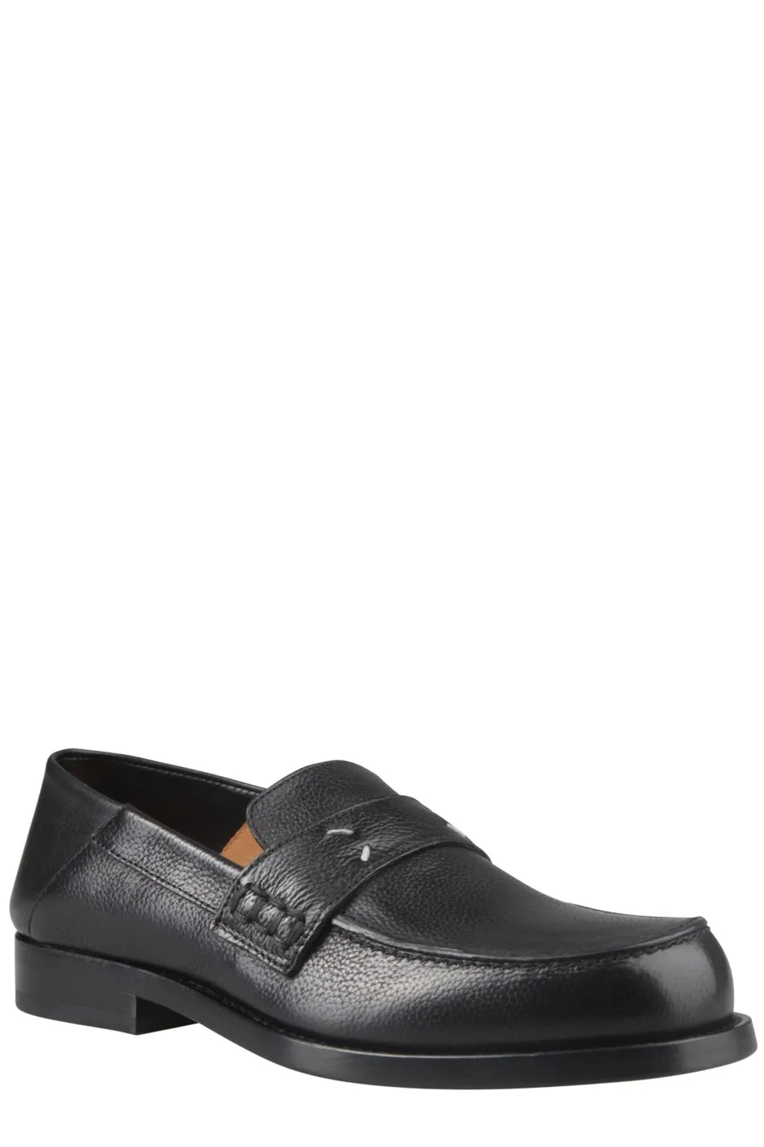 Maison Margiela Four Stitch Fold Down Back Loafers