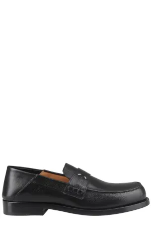 Maison Margiela Four Stitch Fold Down Back Loafers