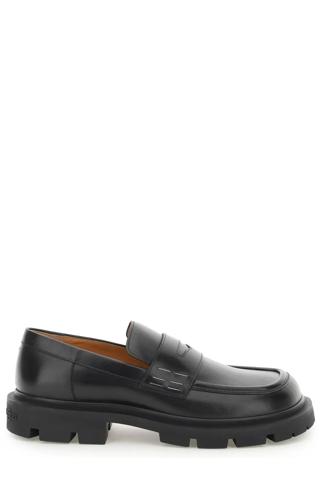 Maison Margiela Round Toe Loafers