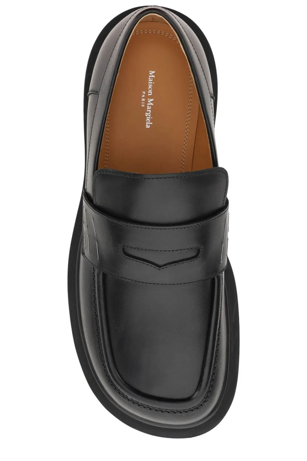 Maison Margiela Round Toe Loafers