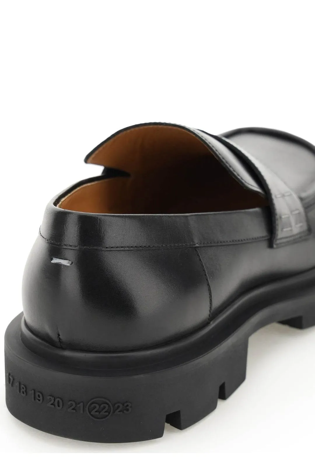 Maison Margiela Round Toe Loafers