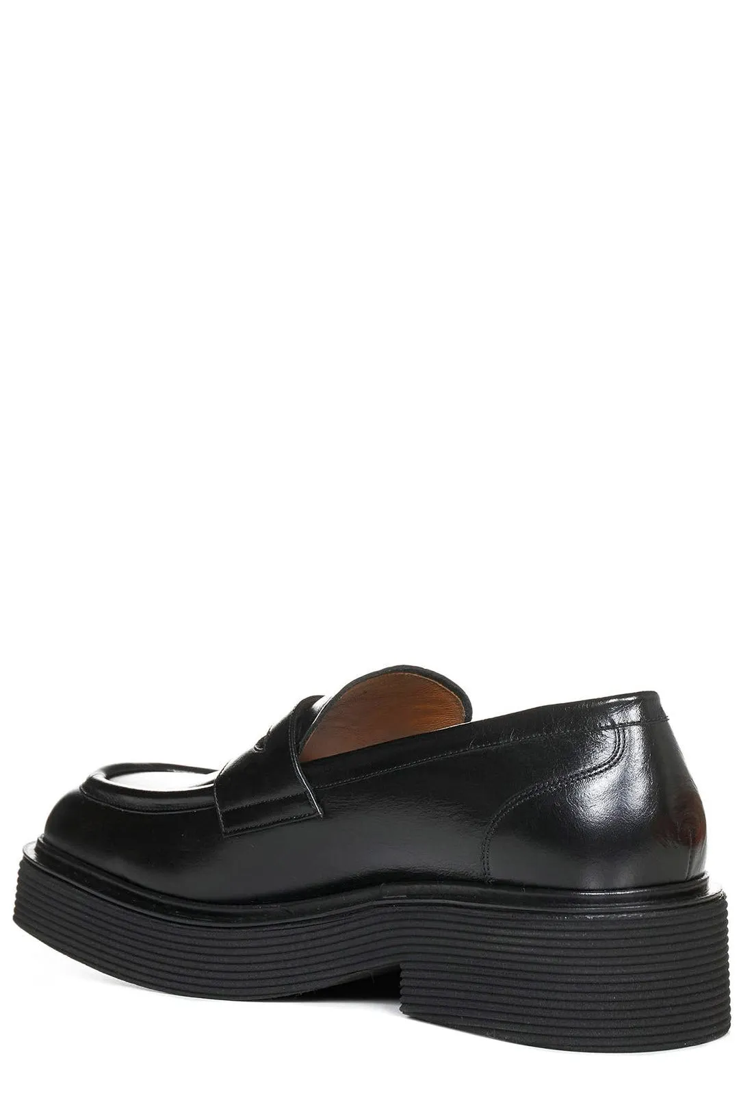 Marni Slip-On Square Toe Loafers