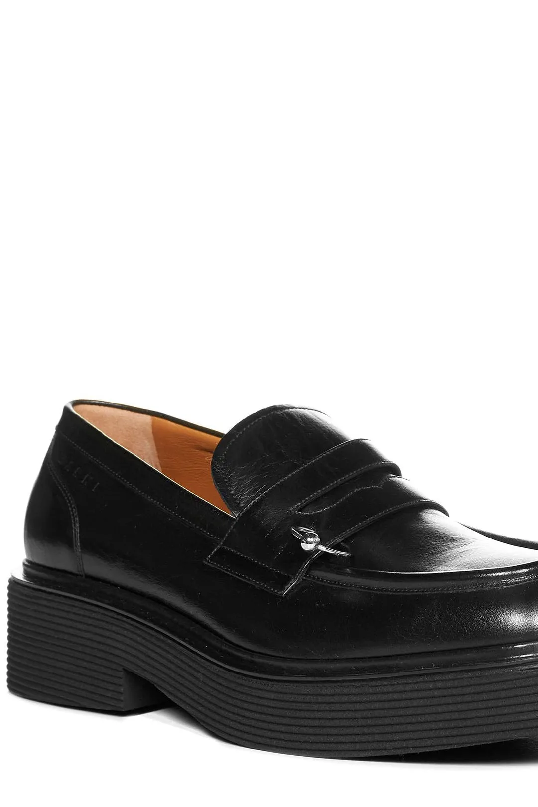 Marni Slip-On Square Toe Loafers
