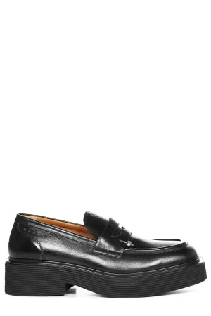 Marni Slip-On Square Toe Loafers