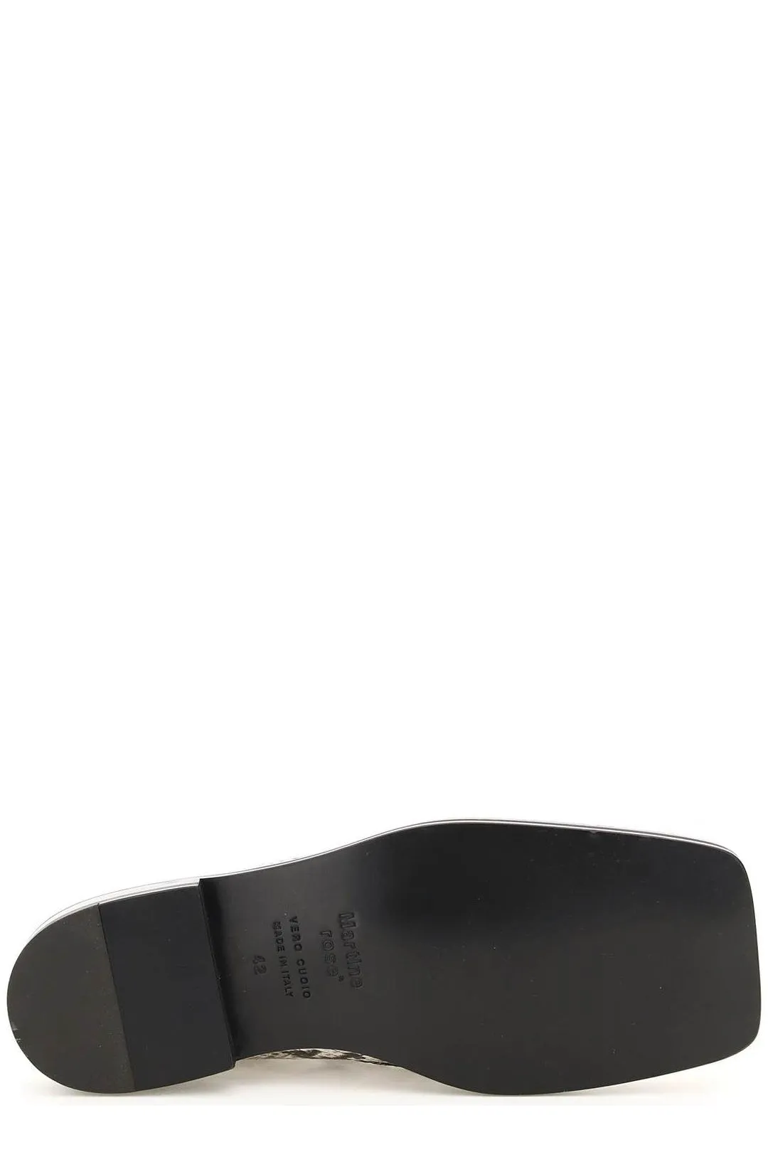 Martine Rose Chain-Link Detailed Loafers