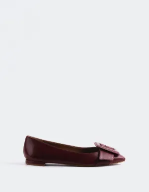 Mulan Bordeau Leather