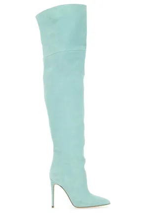 Paris Texas Pointed-Toe Heeled Boots