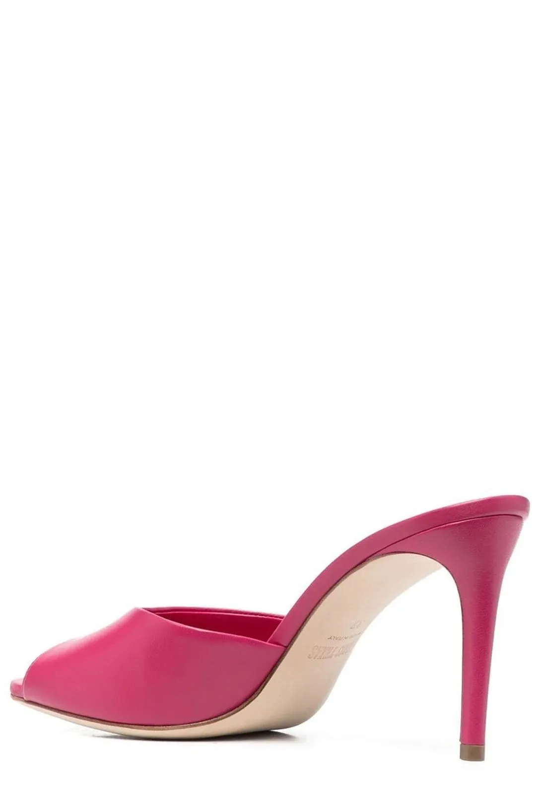 Paris Texas Pointed-Toe Heeled Slides